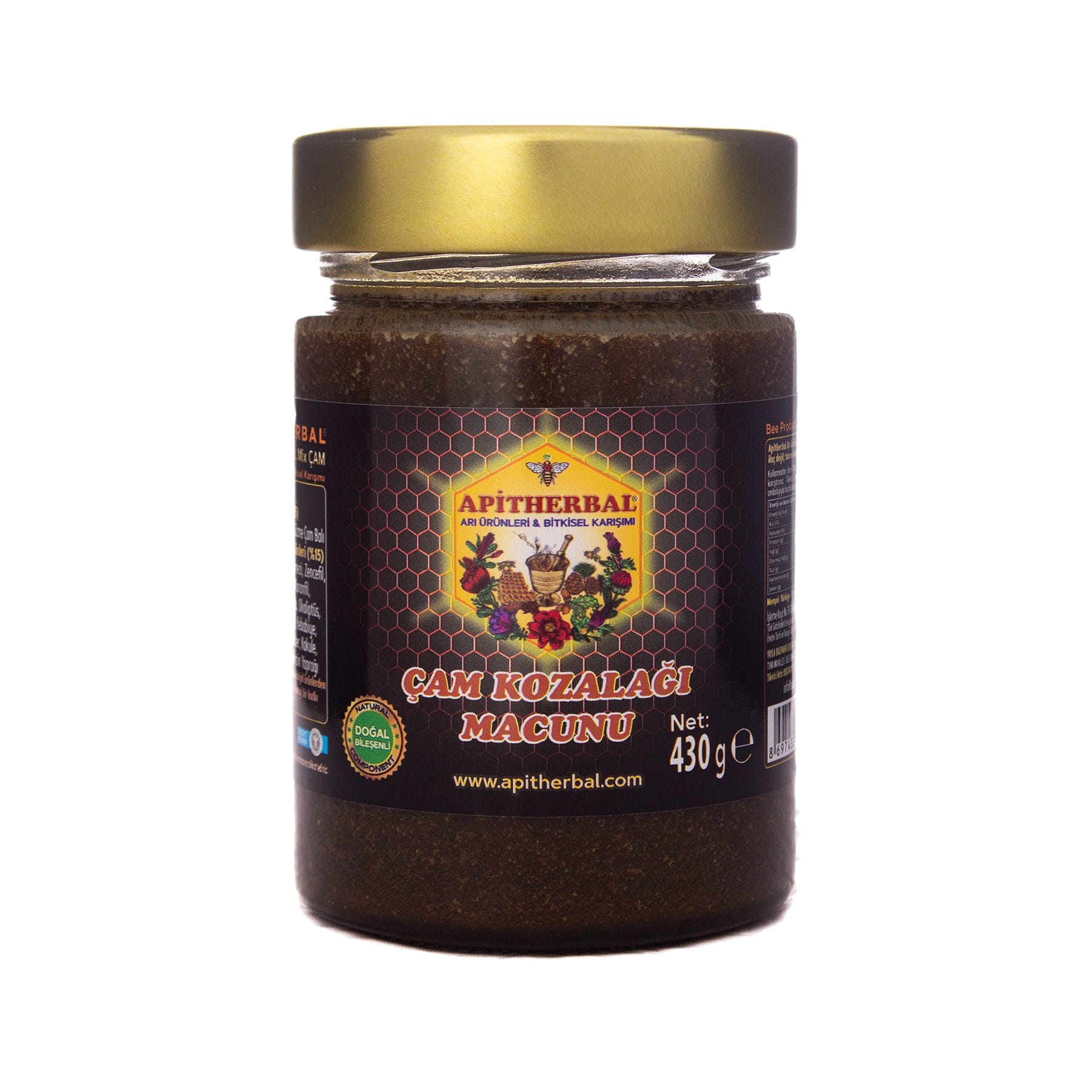 apitherbal cam kozalak macunu 430 gr 151