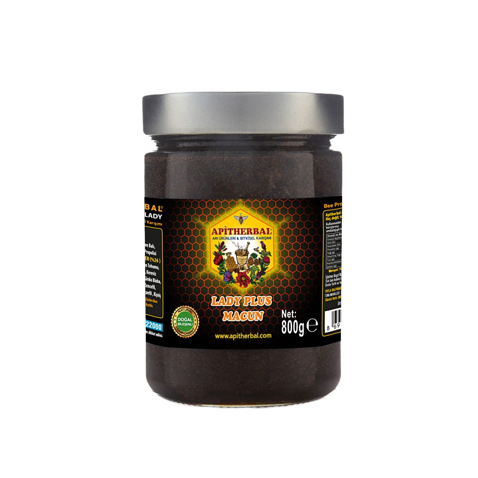 apitherbal womans ari urunleri ve bitkisel lady macunu 800 g 275