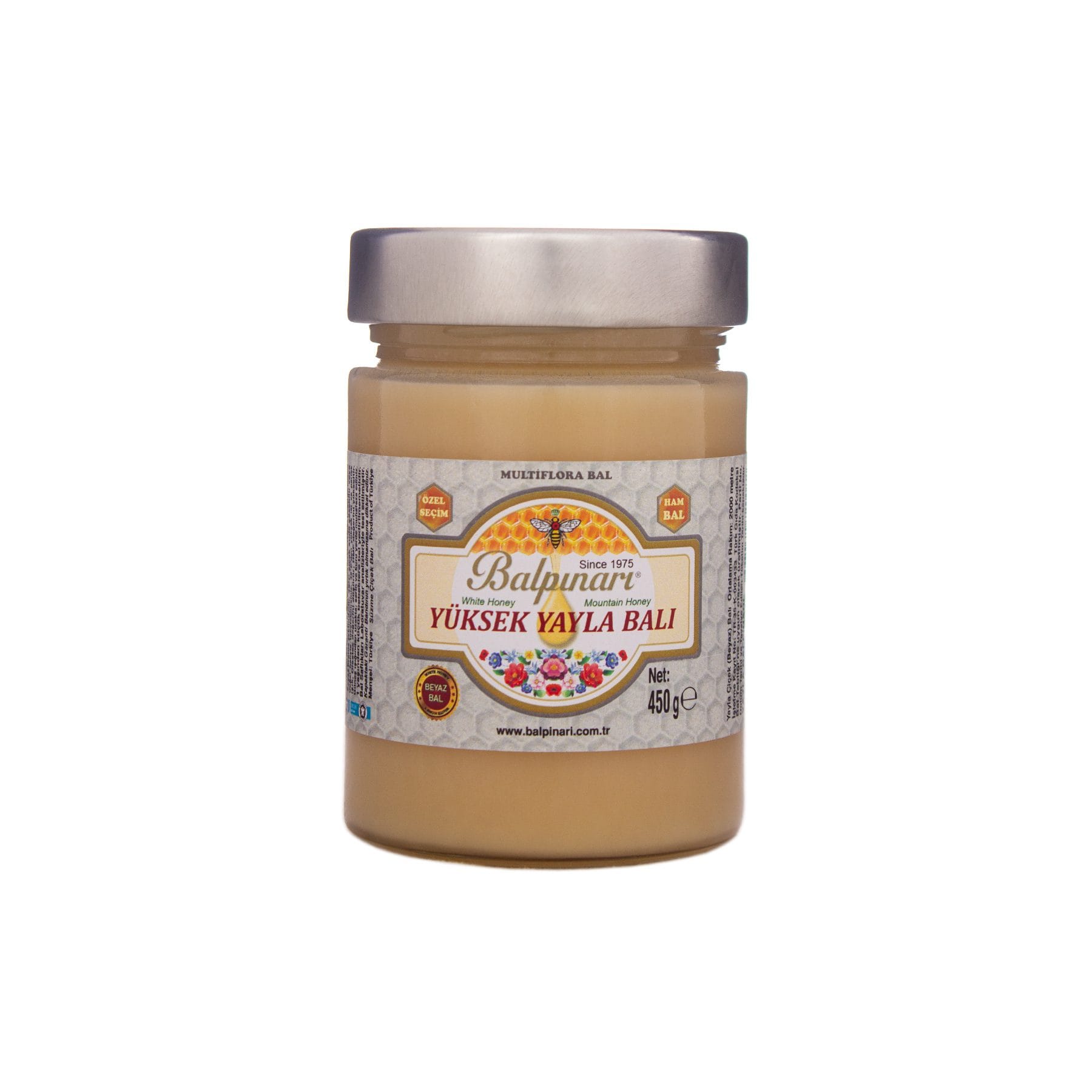 balpinari beyaz bal yuksek yayla multiflora cicek bali 450 gr 145