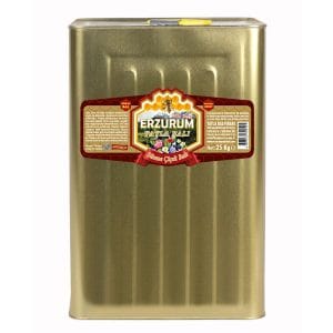 Erzurum Yayla Süzme Çiçek Balı 25 Kg (Teneke)