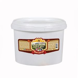 Erzurum Yayla Süzme Çiçek Balı 5 Kg (Kova/Teneke)