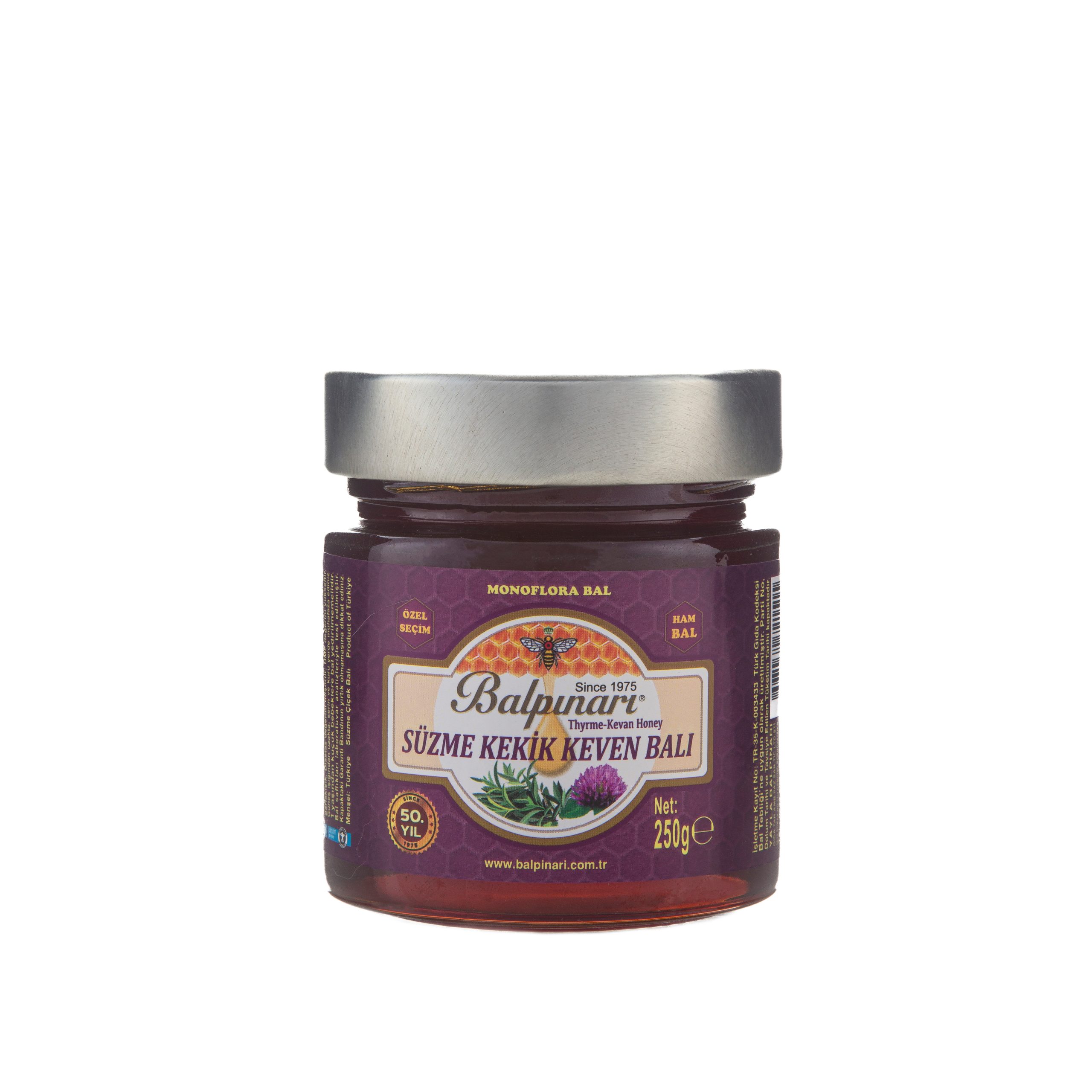 ozel secim suzme keven kekik ham bali 250 gr 184