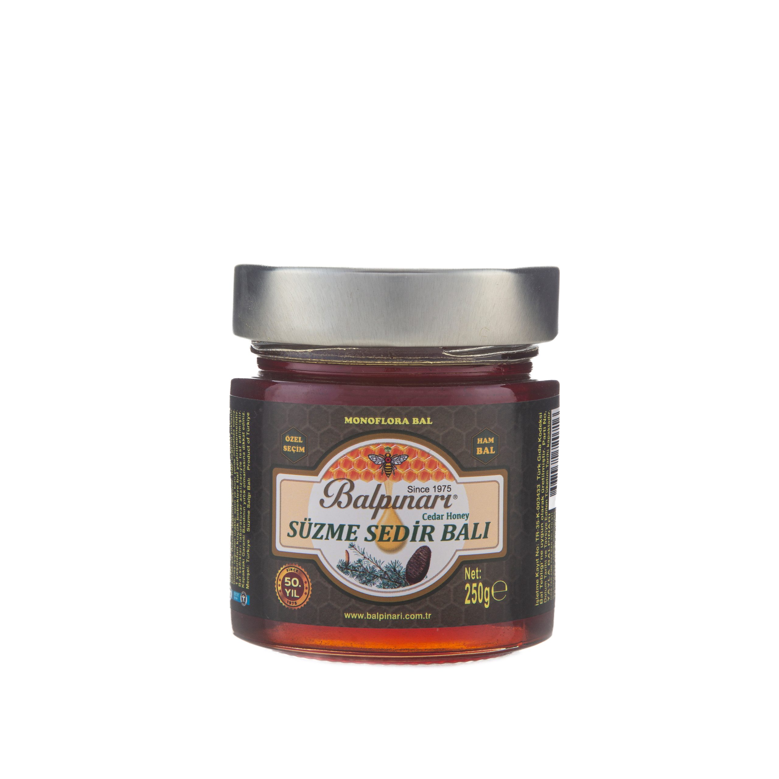 ozel secim suzme sedir ham bali 250 gr 175