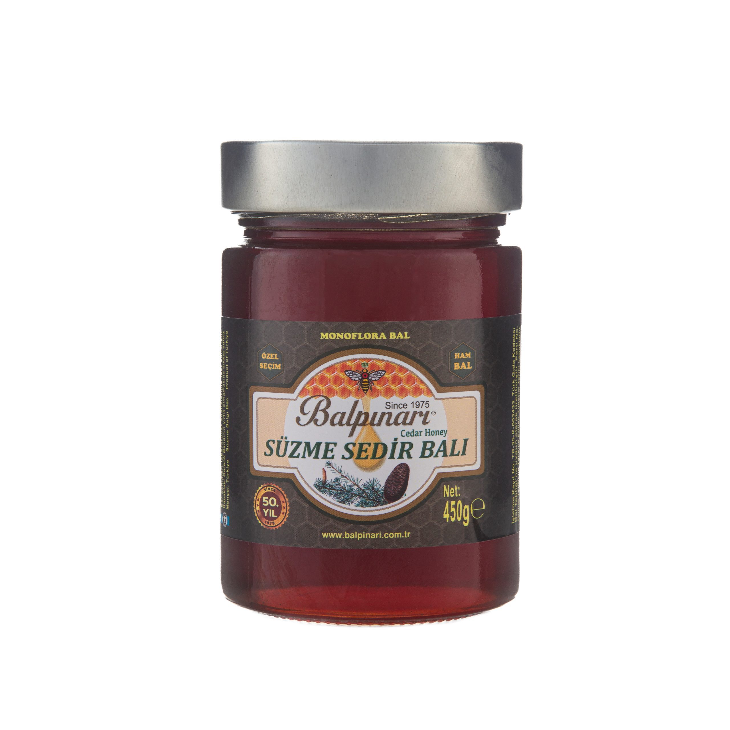 ozel secim suzme sedir ham bali 450 gr 195